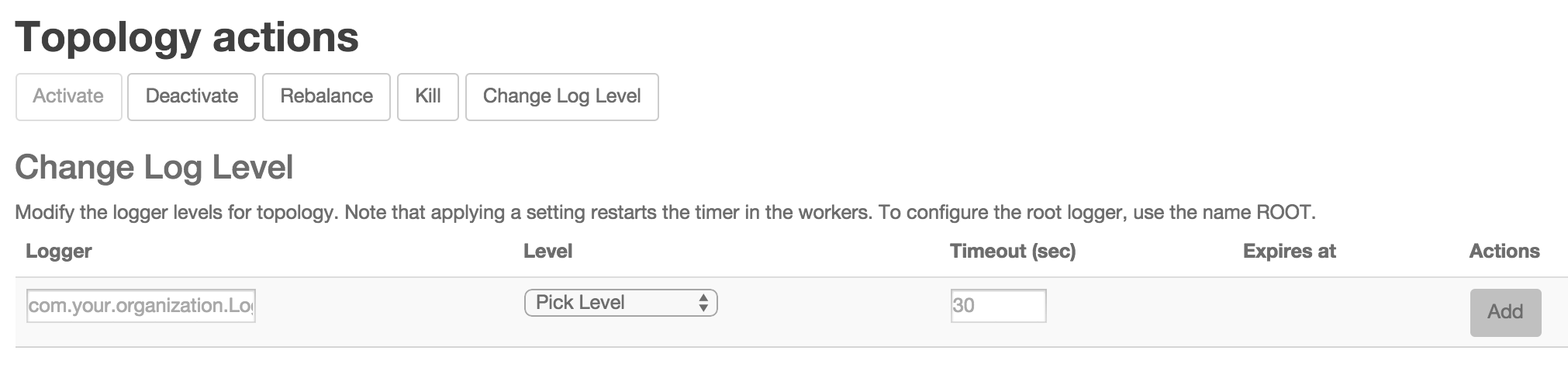 After adding a log level setting After adding a log level setting